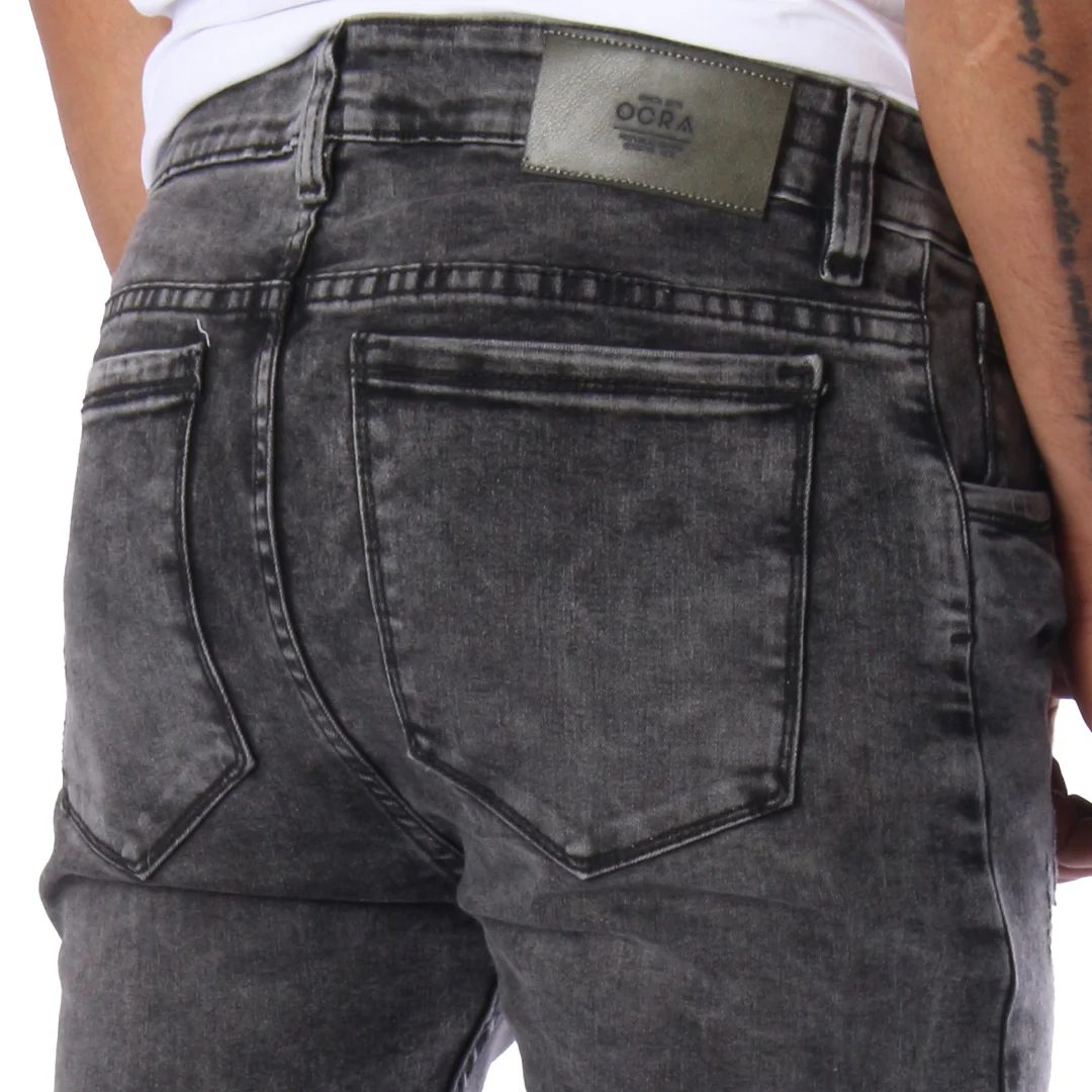 Jean Skinny | Gris con desgastes CL2238 - Image 3