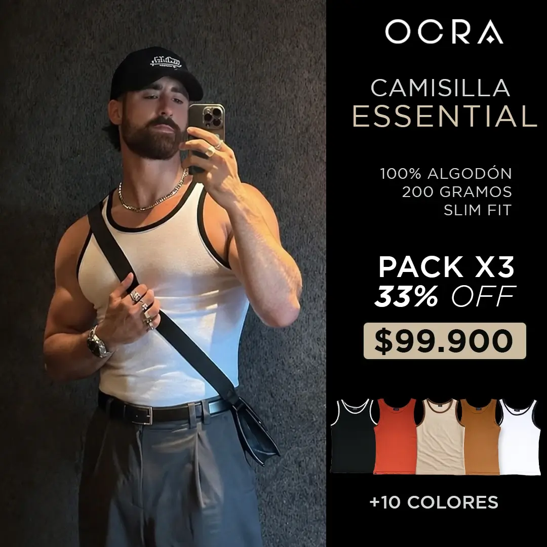 PACK CAMISILLA ESSENTIAL SLIM
