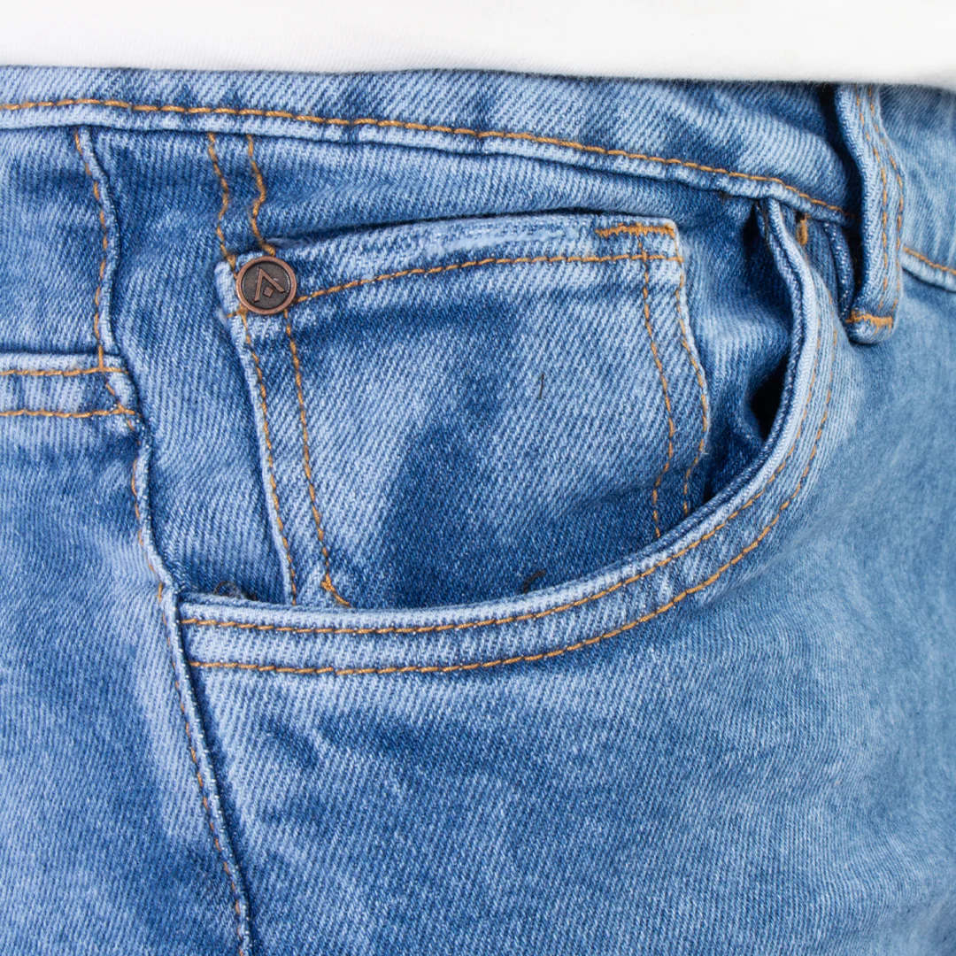 Skinny Jean | Azul Medio con Rotos CL2231 - Image 4