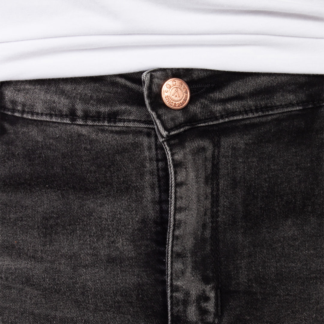 Super Skinny Jean | Gris con Desgastes CL2225 - Image 3