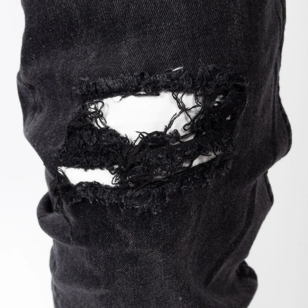 Skinny Jean | Negro con Estampado CL2168 - Image 3