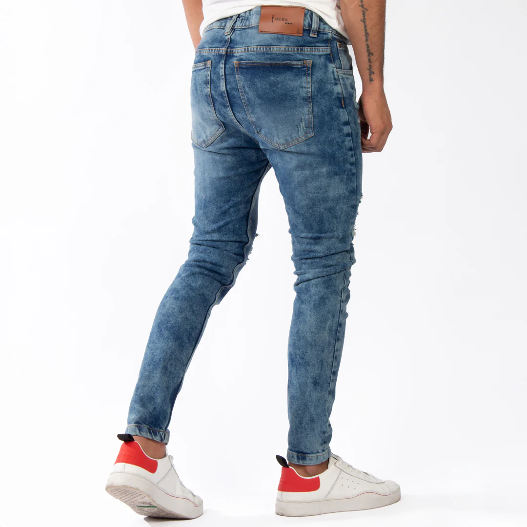 Skinny Jean | Verdoso Frost con Rotos CL2229 - Image 2